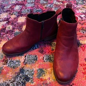Josef Seibel Sienna 45 Red Booties